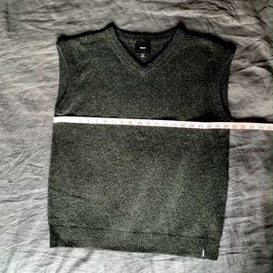 Finisterre Wool blend Sweater Vest unisex